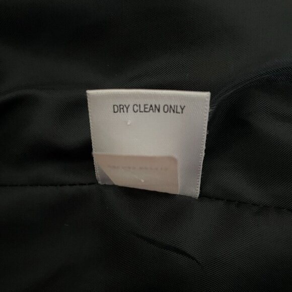 Vintage Y2K Red Black Baroque Jacquard Satin Blazer Jacket Whimsigoth Romantic L - Picture 13 of 13